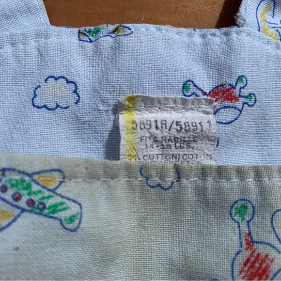 Vintage “Pilot” Overalls Sz 6-9M - Picture 6 of 7